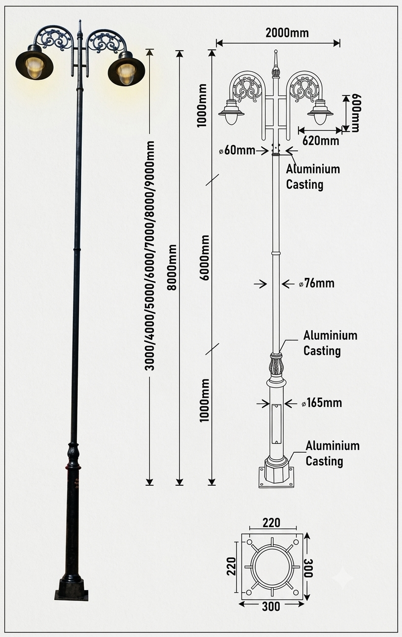Camera Signal Pole
